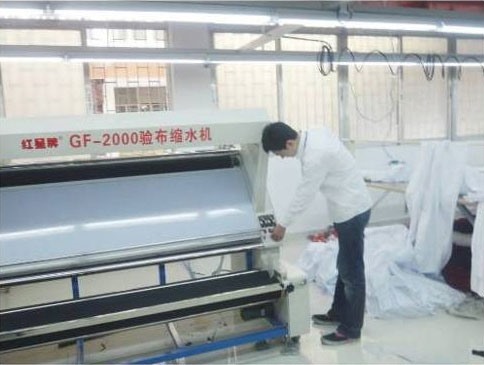 驗布預(yù)縮機